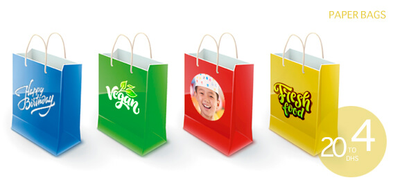 Personalized Customized Paper and Non Woven and Jute Bags