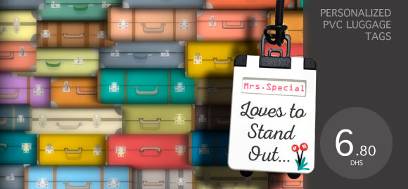 Personalized Luggage Tags for every traveller
